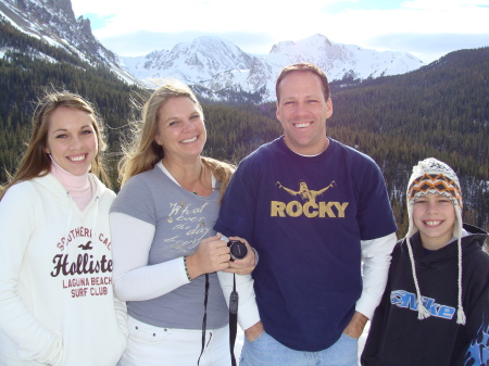 My family in the Rockies