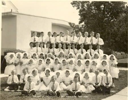 1958 First Communion Our Lady of the Valley