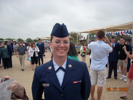 my only daughter angela at air force graduatio