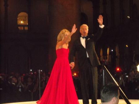 VP Biden & lovely wife at Inaugural Ball