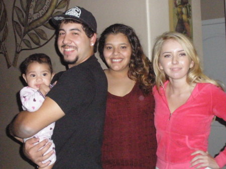 Josh, Priscilla (cousin), Ashley, & Isabella