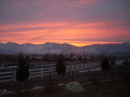 Another beautiful Nevada Sky from our backyard