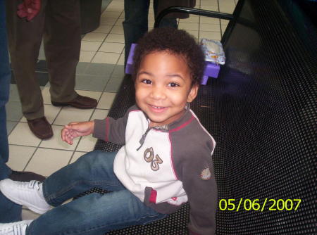 My son Christian, age 4