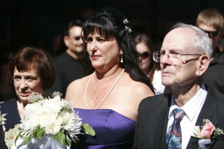 Roxanne with parents