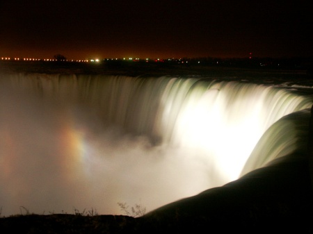 Canadian Falls at Night