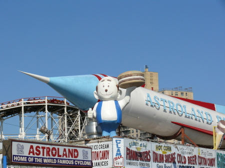 The Cyclone and the Astroland Rocket