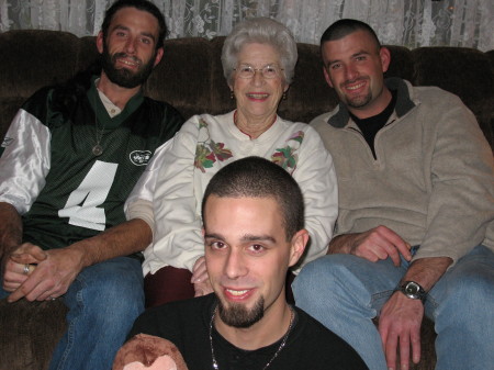 My Mom and 3 sons