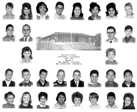 1962-63 Sixth Grade - Mr. Martin/Mrs. Rose