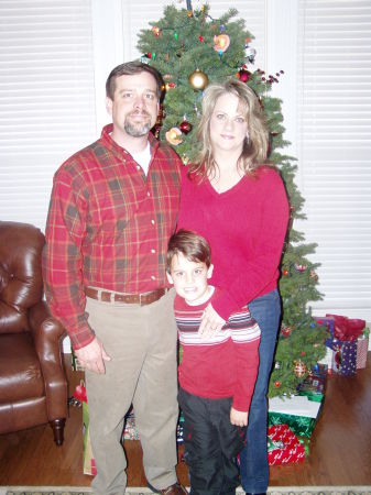 Christmas 08, Pam,J.J. and Jackson