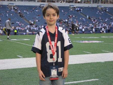 Gunther, sideline at the Tampa Bay game.