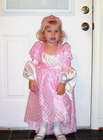 Princess Josie Grace - Halloween 2008