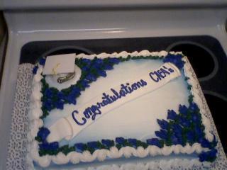 graduation cake 2008