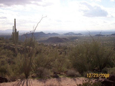 View from the Usery Mountains