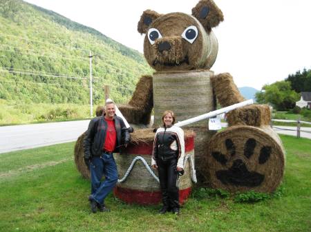 Hay Bail Critters- Killington Classic Motorcycle Rally