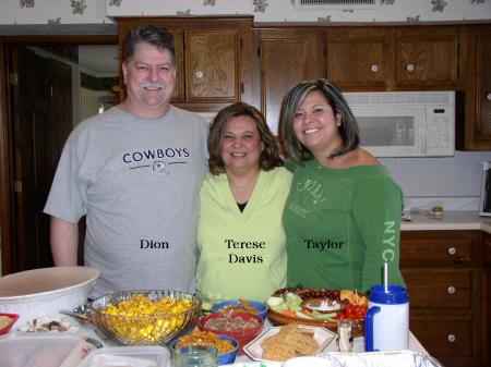 Dion, Terese, and Taylor