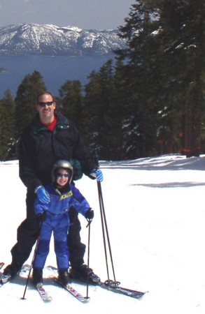 Skiing at Lake Tahoe