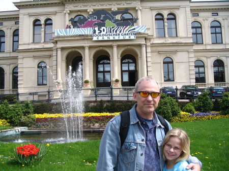 Frankfurt Germany Zoo, Daddy and Josephine