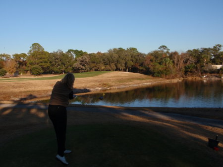 Golf in Florida.