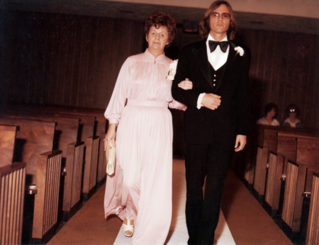 Nancy's wedding ~ 1977