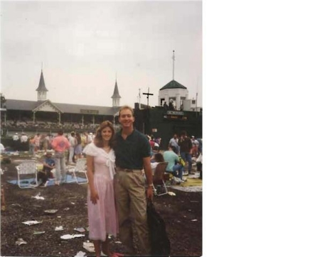 At the Kentucky Derby 1991