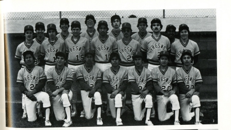 1983 Varsity Baseball Team- The Good Ol Days