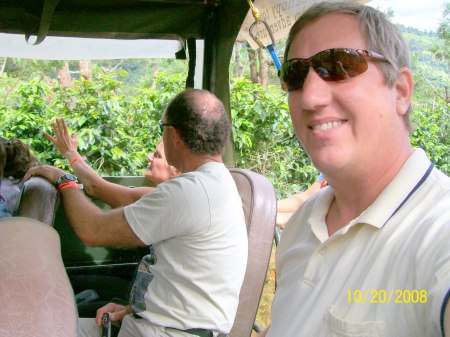 Going on a zip line tour in Guatemala in 2008