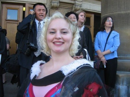 my daughter sarah, graduates from u of t, 2006