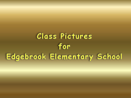 Class Pictures 1958-1968