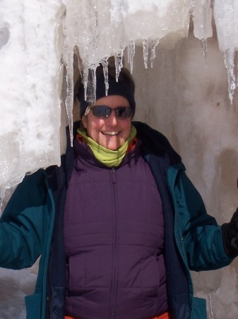 Ice walking in the Apostle Islands Jan 08