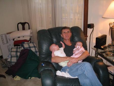 Marissa and Madison with Papaw