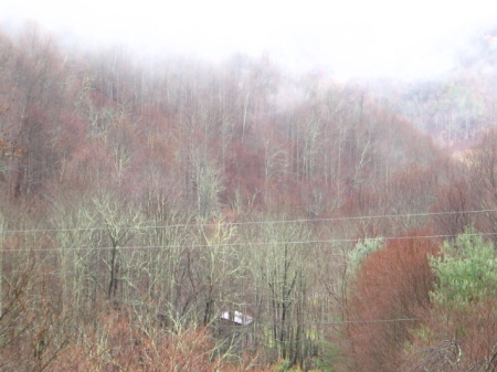 Looking from deck of my sister's home.