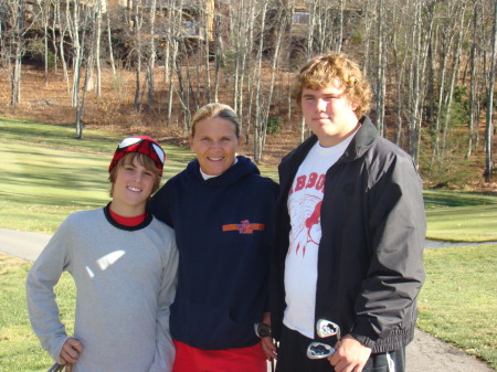 Ryan, Jackie & Tyler Golf Day