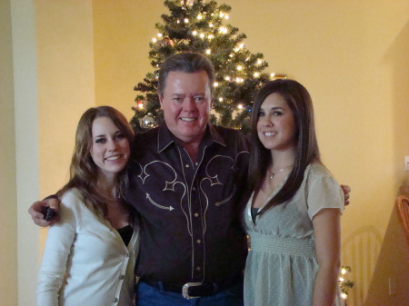 My 2 pretty daughters and me