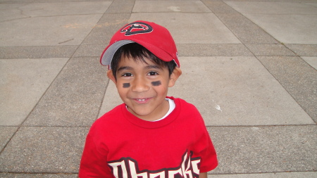 Mikey in T-Ball