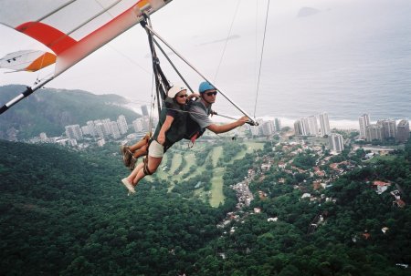 Shauna Soars over Rio de Janiero