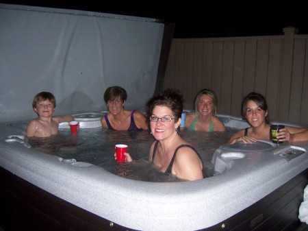 Hot tub time!