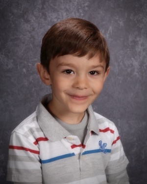 Logan's Kindergarten Pic