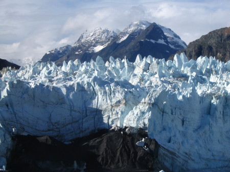 Alaskan glacier up close!