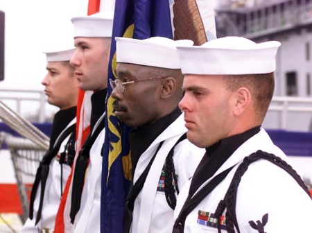 Retirement Ceremony USS Stetham (Feb 1999)