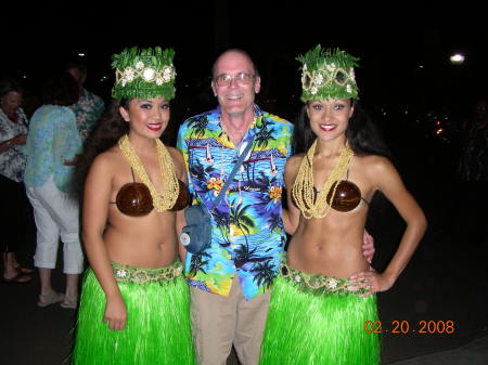 Mark & his coconut girls