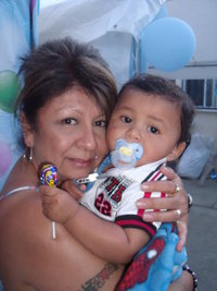 My grandson (Victor Daniel) and I
