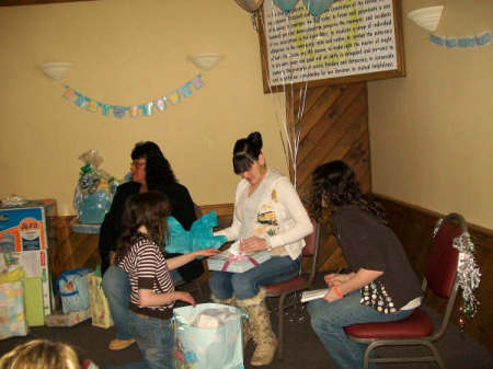 Ashley's baby shower