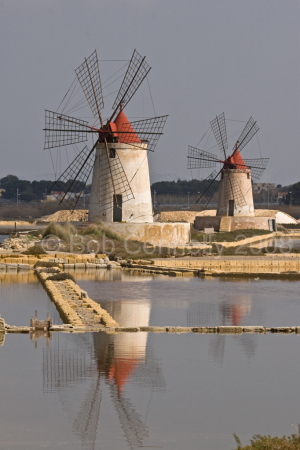 Windmills Marsala Sicily