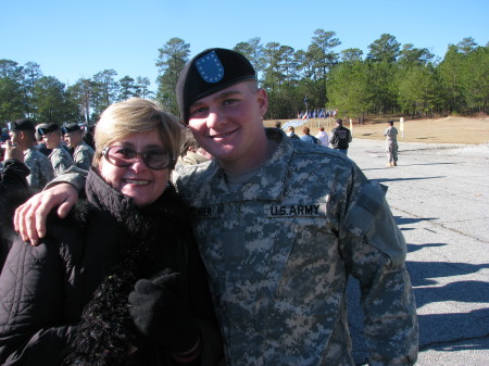 Michele and our Soldier