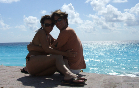 Me and Kenny on our Honeymoon!