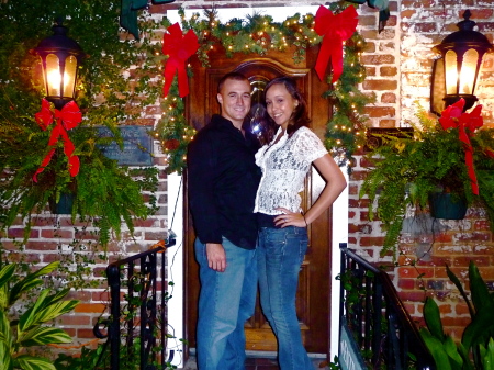 My son Blake & Amy at Mary Mahoney's in Biloxi