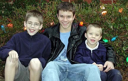 Andy, Josh & Jake 2002