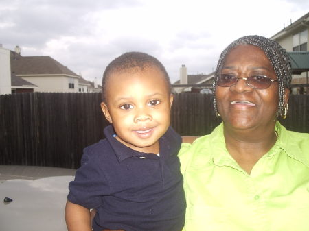 BJ (14 mos) and my Mom