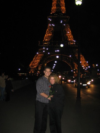 Jen and Brandon in Paris