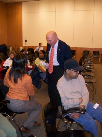 Delegate Hargrove shares one of his stories